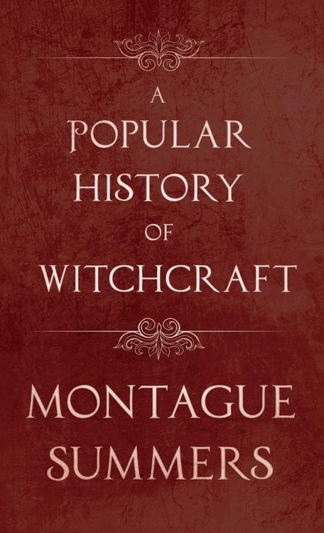 Produktbild: A Popular History of Witchcraft