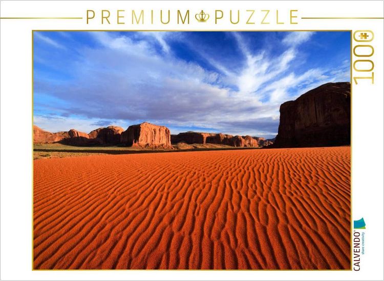 Produktbild: CALVENDO Puzzle Monument Valley | 1000 Teile Lege-Gr&ouml;&szlig;e 64x48cm Foto-Puzzle f&uuml;r gl&uuml;ckliche Stunden