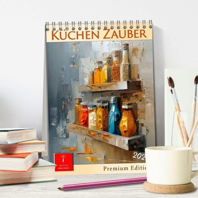 Produktbild: K&uuml;chen Zauber (Tischkalender 2027 DIN A5 hoch), CALVENDO Monatskalender