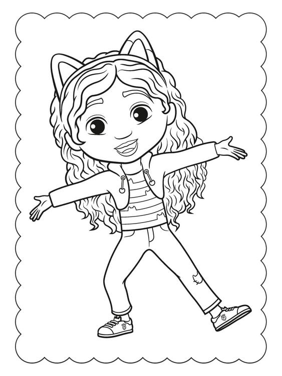 Produktbild: Gabby's Dollhouse: Schnurr-tastisches Malbuch