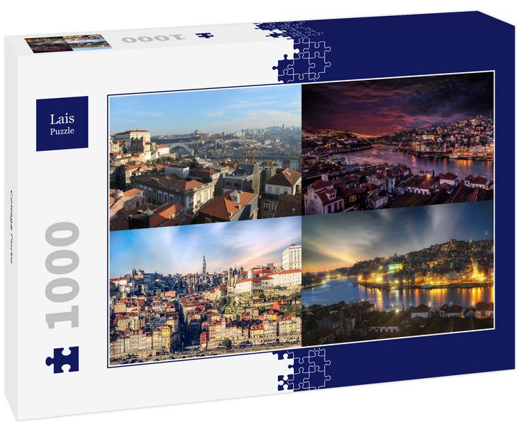 Produktbild: Lais Puzzle Collage Porto 1000 Teile