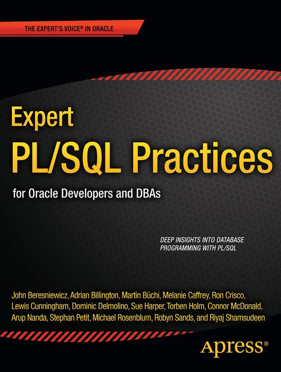 Produktbild: Expert PL/SQL Practices