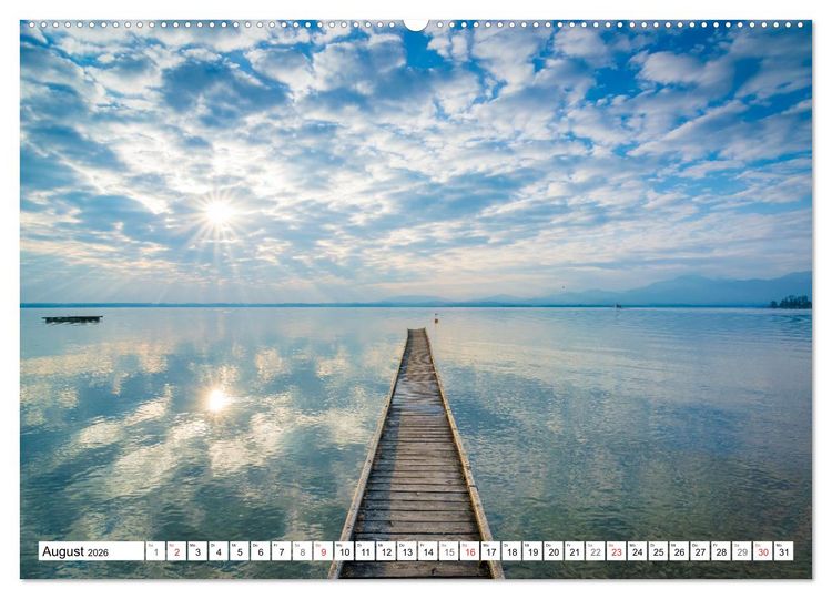 Produktbild: Ein Sommer in den Bayerischen Alpen (Wandkalender 2026 DIN A2 quer), CALVENDO Monatskalender