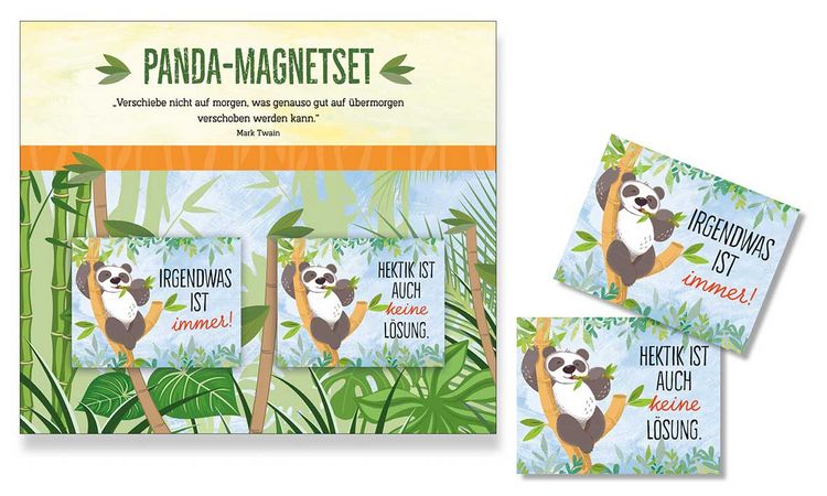 Produktbild: Magnet-Set Panda