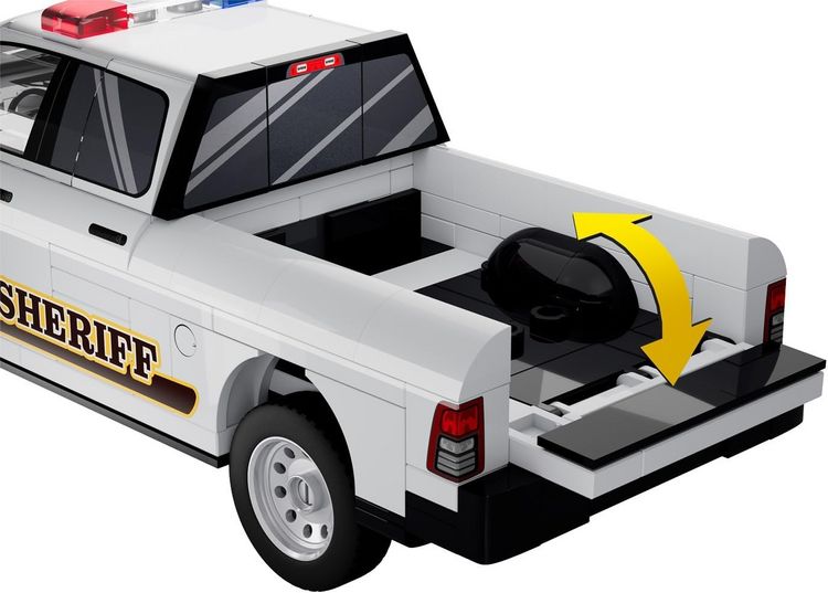 Produktbild: COBI 24658 - RAM 1500 Sheriff, Bausatz 1:35, 211/1 Klemmbausteine
