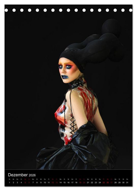 Produktbild: World Bodypainting Festival #21 (Tischkalender 2026 DIN A5 hoch), CALVENDO Monatskalender