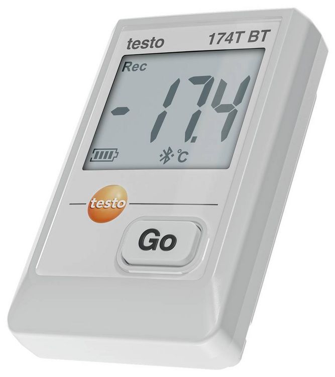 Produktbild: Testo 0572 1742 01 174 T &nbsp;BT Temperatur-Datenlogger Messgr&ouml;&szlig;e Temperatur -30 bis 70&deg;C