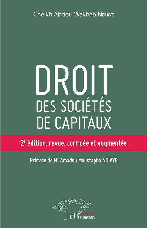 Produktbild: Droit des soci&eacute;t&eacute;s de capitaux (2e &eacute;d)