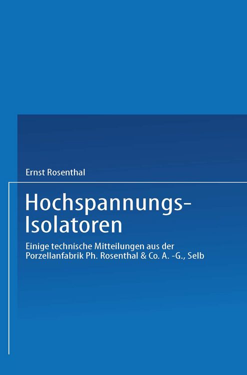 Produktbild: Hochspannungs-Isolatoren