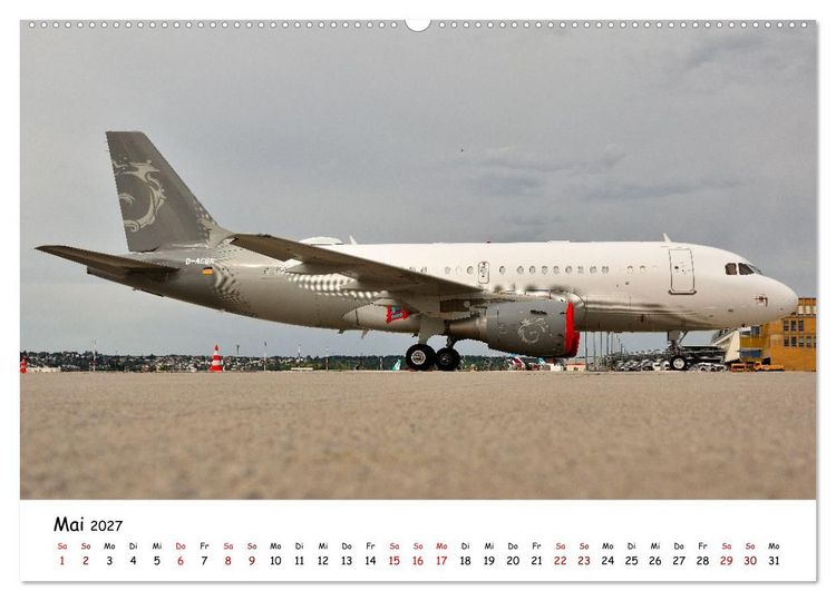 Produktbild: Ein Jahr in der Welt der Luftfahrt (hochwertiger Premium Wandkalender 2027 DIN A2 quer), Kunstdruck in Hochglanz