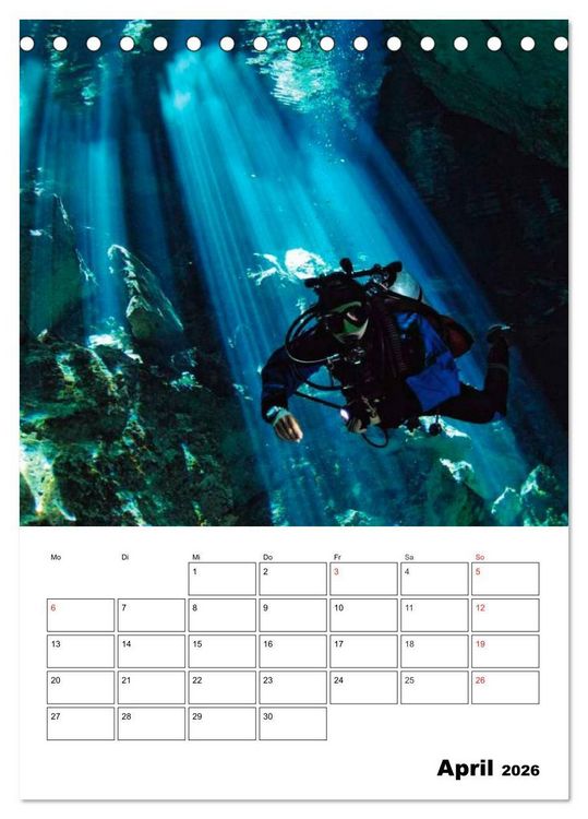 Produktbild: Das mystische Land der Maya. Mexiko-Yucatan (Tischkalender 2026 DIN A5 hoch), CALVENDO Monatskalender