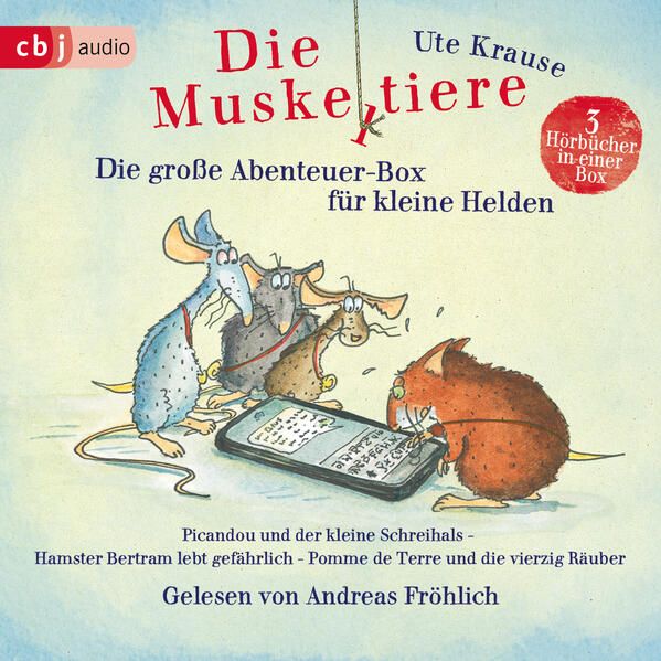 Produktbild: Die Muskeltiere - Die gro&szlig;e Abenteuer-Box f&uuml;r kleine Helden