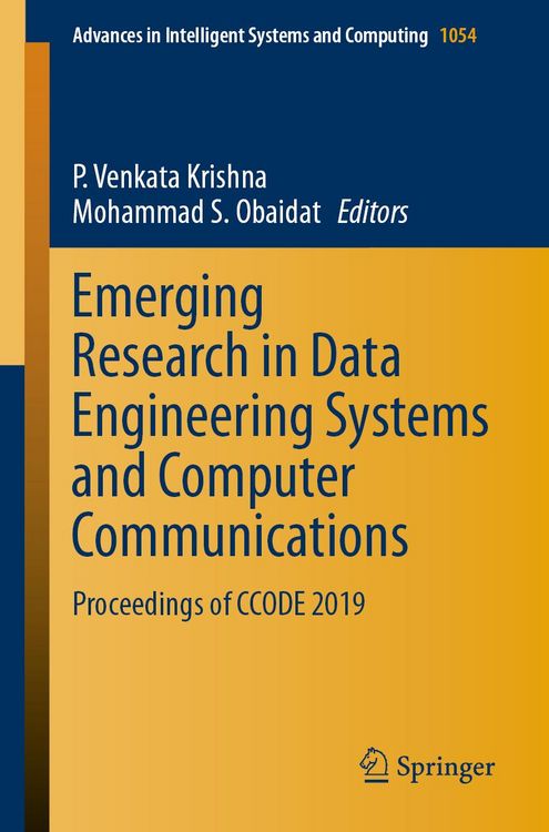 Produktbild: Emerging Research in Data Engineering Systems and Computer Communications