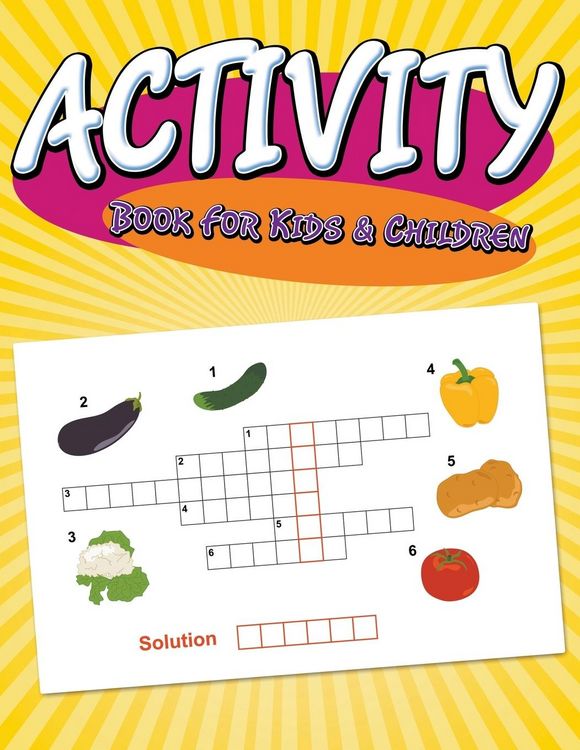 Produktbild: Activity Book For Kids & Children