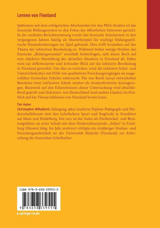 Produktbild: Lernen von Finnland