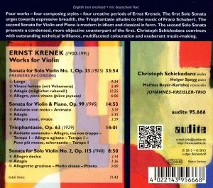 Produktbild: Works For Violin