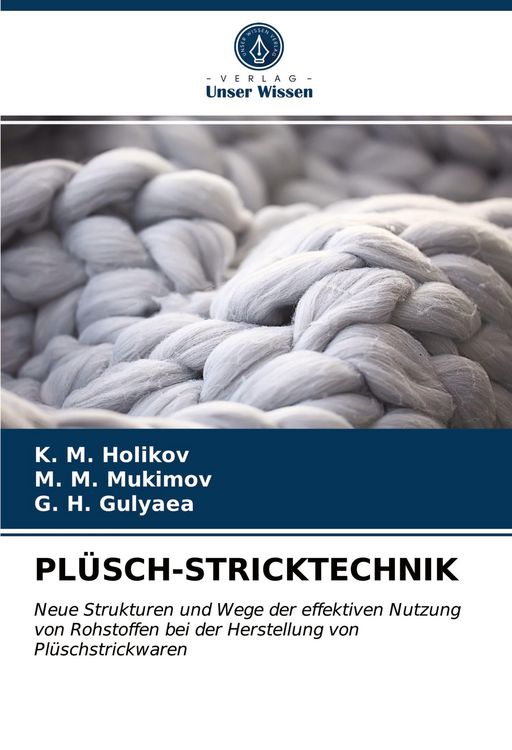 Produktbild: Pl&uuml;sch-Stricktechnik