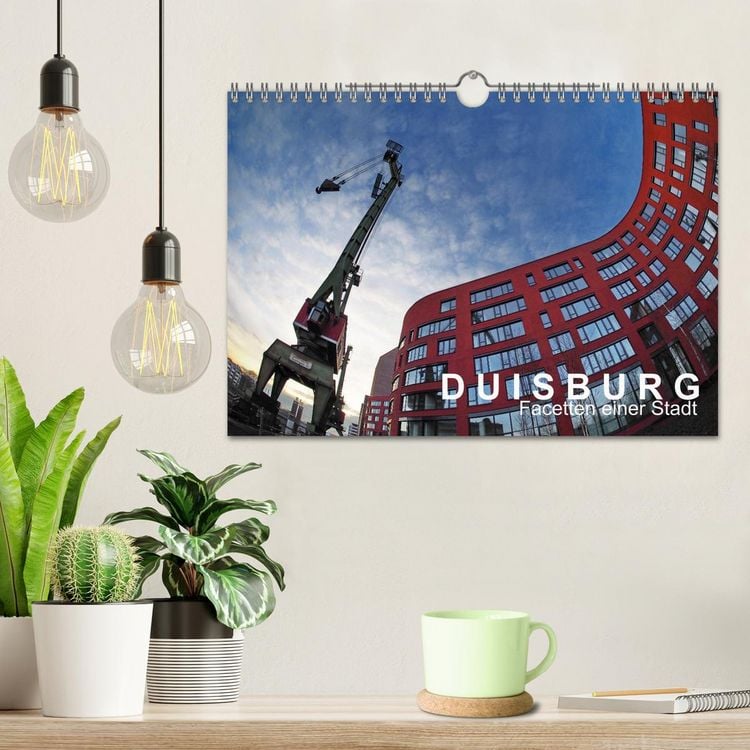 Produktbild: DUISBURG Facetten einer Stadt (Wandkalender 2026 DIN A4 quer), CALVENDO Monatskalender