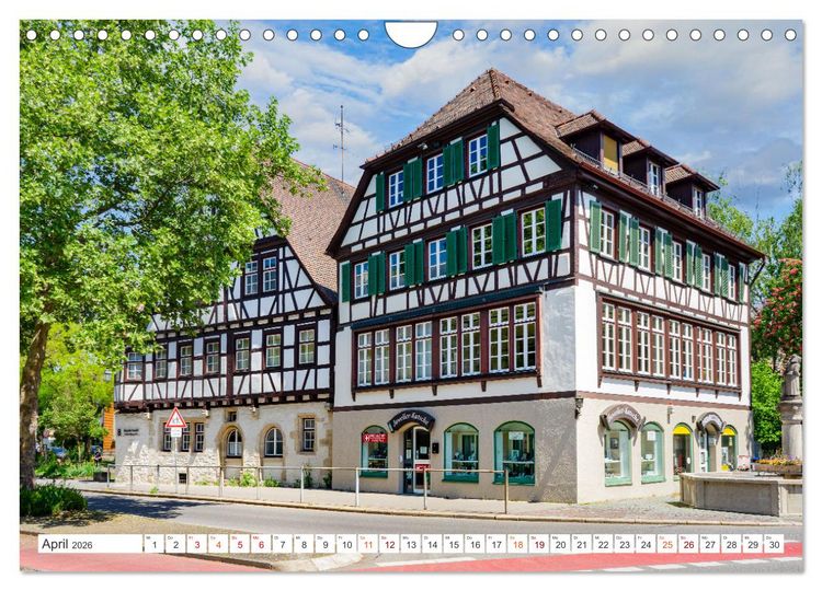 Produktbild: Sindelfingen Impressionen (Wandkalender 2026 DIN A4 quer), CALVENDO Monatskalender
