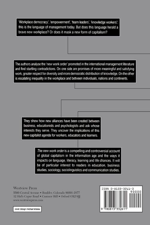 Produktbild: The New Work Order
