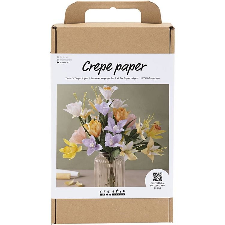 Produktbild: Creativ Company DIY Sets Krepppapier Kreativ Set, Kreativ Box