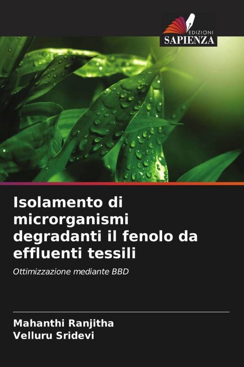 Produktbild: Isolamento di microrganismi degradanti il fenolo da effluenti tessili