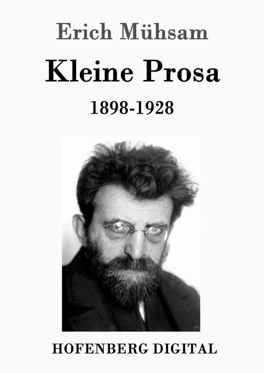 Produktbild: Kleine Prosa 1898-1928