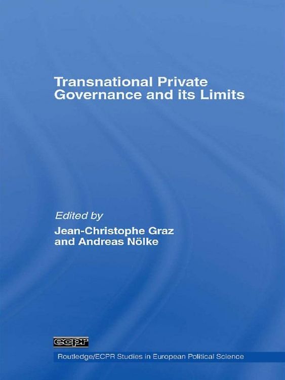 Produktbild: Transnational Private Governance and its Limits