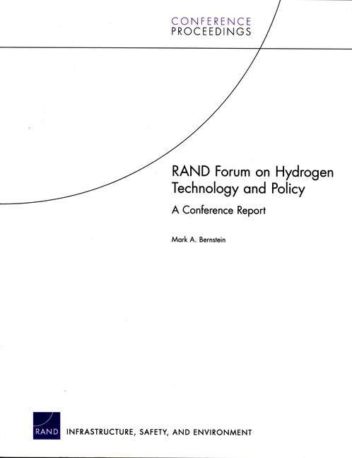 Produktbild: Rand Forum on Hydrogen Technology and Policy