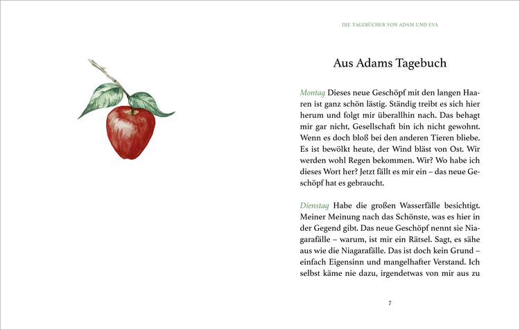 Produktbild: Die Tageb&uuml;cher von Adam und Eva