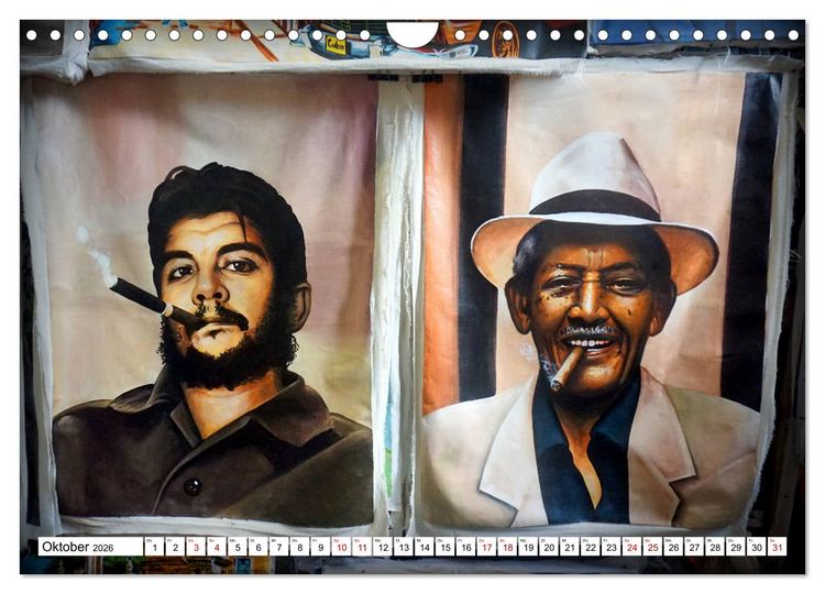 Produktbild: Echte Havannas - Zigarren "Made in Cuba" (Wandkalender 2026 DIN A4 quer), CALVENDO Monatskalender