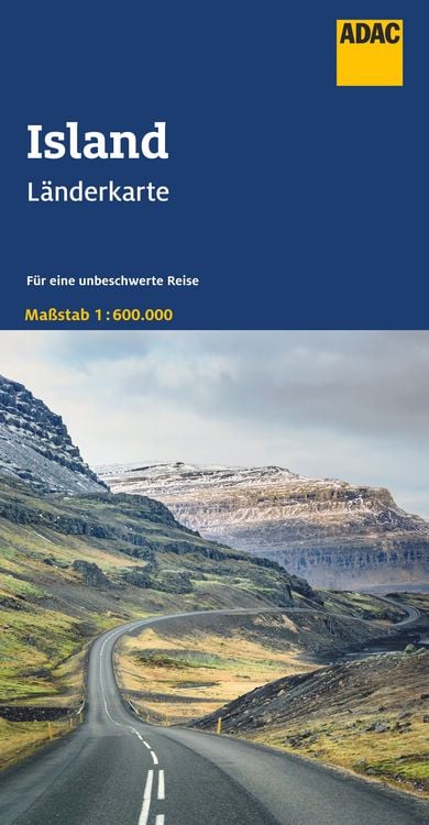 Produktbild: ADAC Länderkarte Island 1:600.000