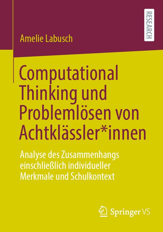 Produktbild: Computational Thinking und Probleml&ouml;sen von Achtkl&auml;ssler*innen