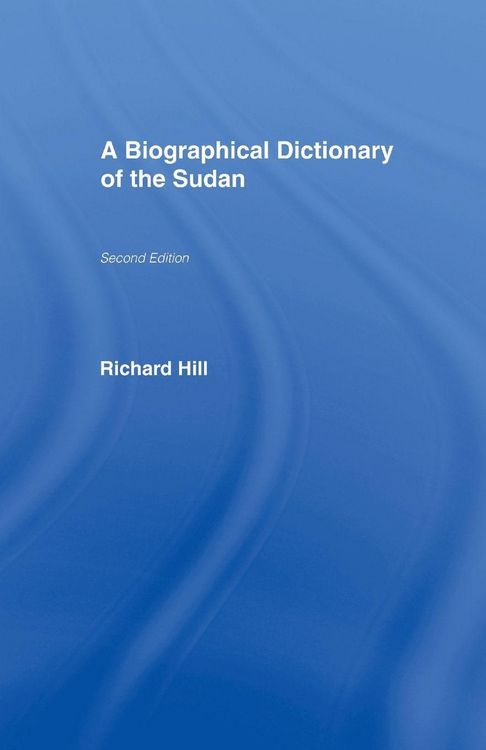Produktbild: A Biographical Dictionary of the Sudan