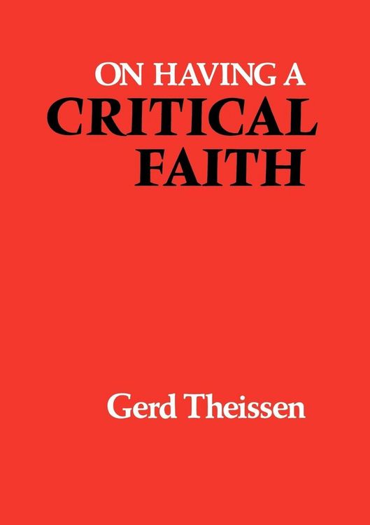 Produktbild: On Having a Critical Faith