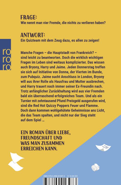 Produktbild: Das Pubquiz f&uuml;r einsame Herzen