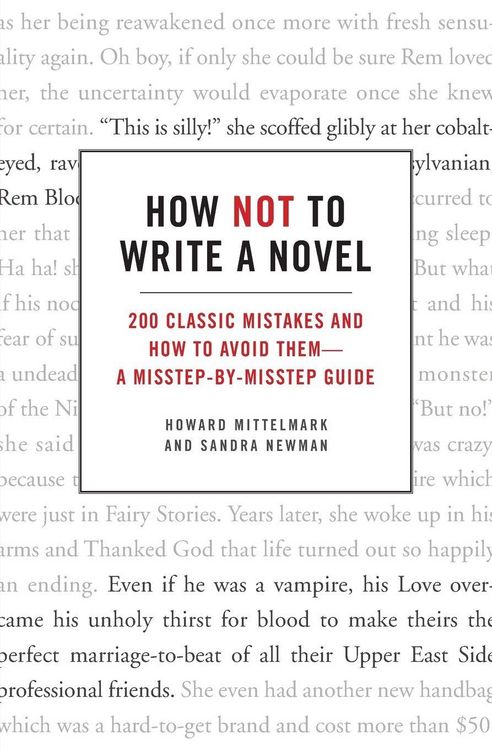 Produktbild: How Not to Write a Novel