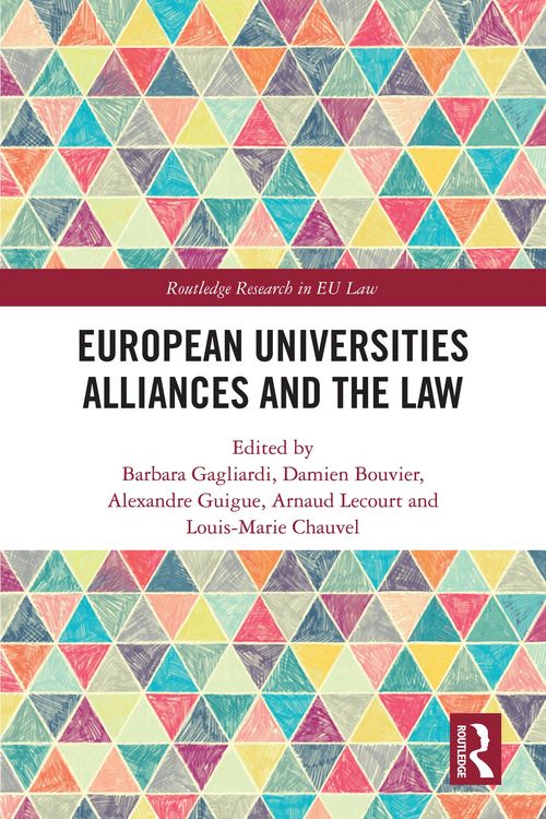 Produktbild: European Universities Alliances and the Law