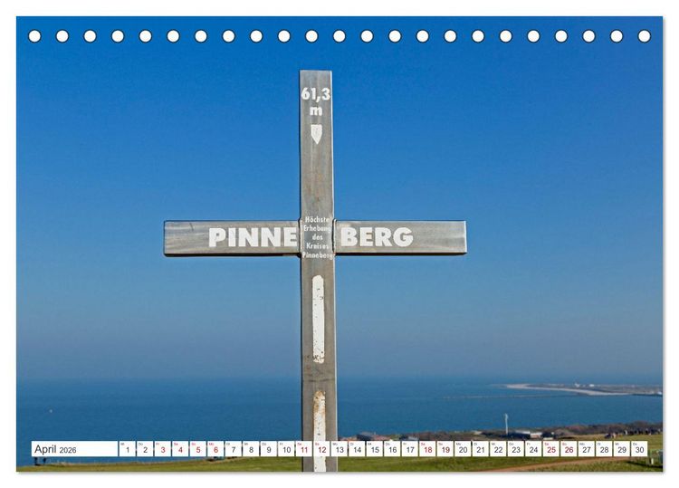 Produktbild: Helgoland - Hochseeinsel in der Nordsee (Tischkalender 2026 DIN A5 quer), CALVENDO Monatskalender