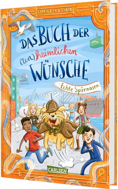 Produktbild: Das Buch der (un)heimlichen W&uuml;nsche 4: Echte Sp&uuml;rnasen