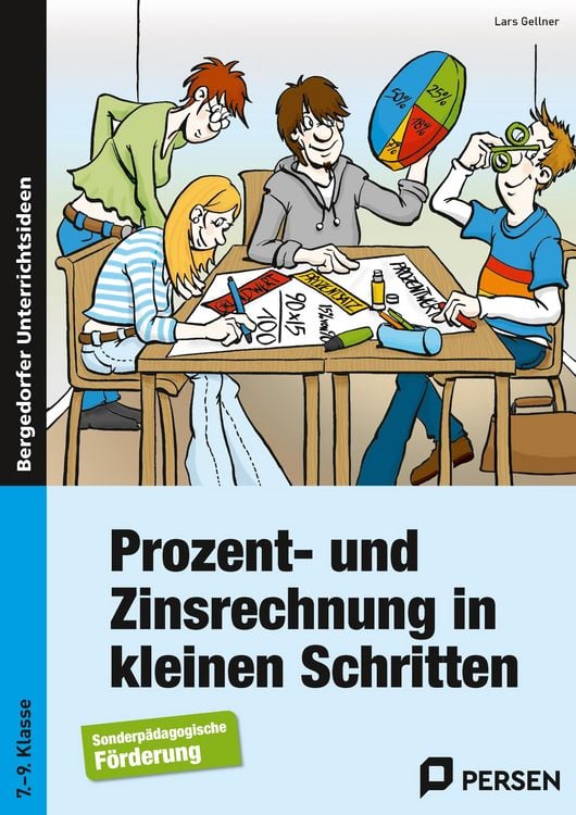 Produktbild: Prozent- und Zinsrechnung in kleinen Schritten