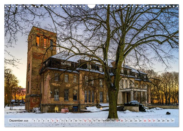 Produktbild: B&ouml;rnicke - Historisches Angerdorf im Barnim (Wandkalender 2026 DIN A3 quer), CALVENDO Monatskalender