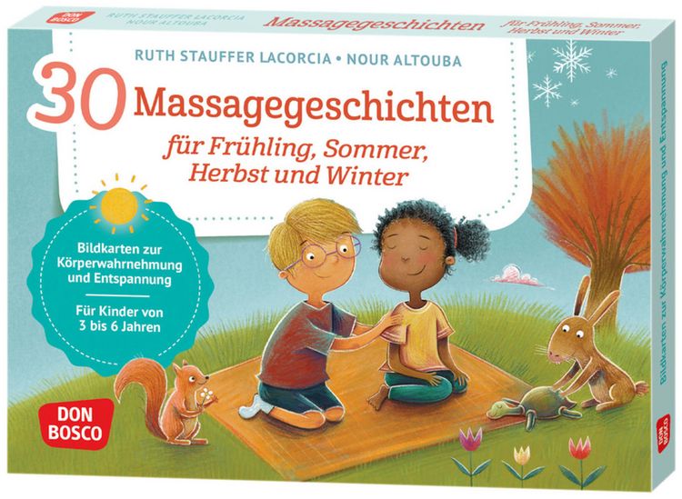 Produktbild: 30 Massagegeschichten f&uuml;r Fr&uuml;hling, Sommer, Herbst und Winter