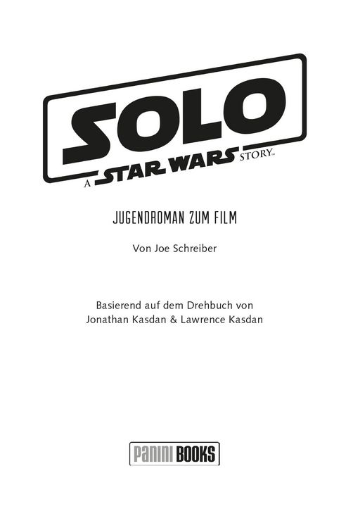 Produktbild: Solo: A Star Wars Story (Jugendroman zum Film)