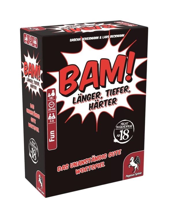 Produktbild: Pegasus - Bam! - Länger, Tiefer, Härter