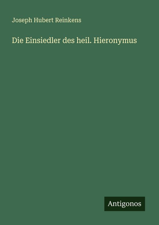 Produktbild: Die Einsiedler des heil. Hieronymus