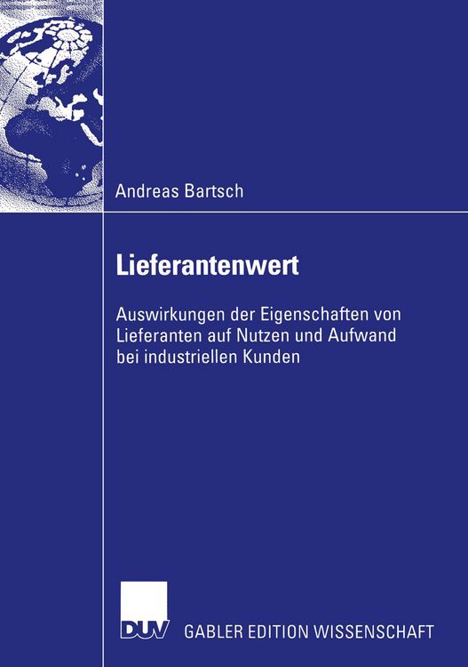 Produktbild: Lieferantenwert