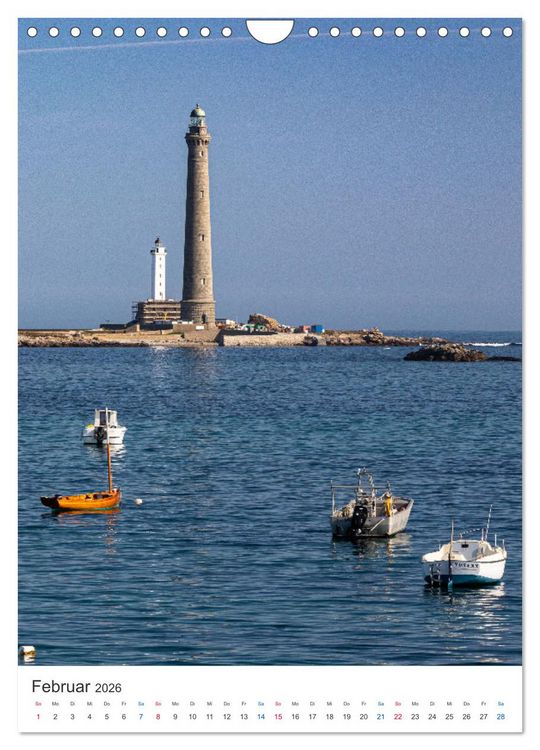 Produktbild: Leuchtturm-Legenden im Westen der Bretagne (Wandkalender 2026 DIN A4 hoch), CALVENDO Monatskalender
