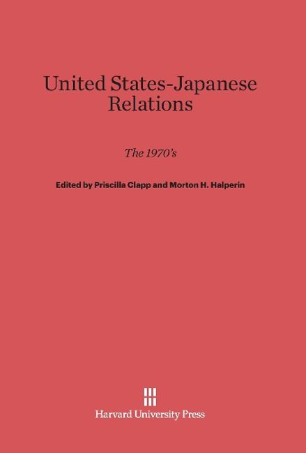 Produktbild: United States-Japanese Relations
