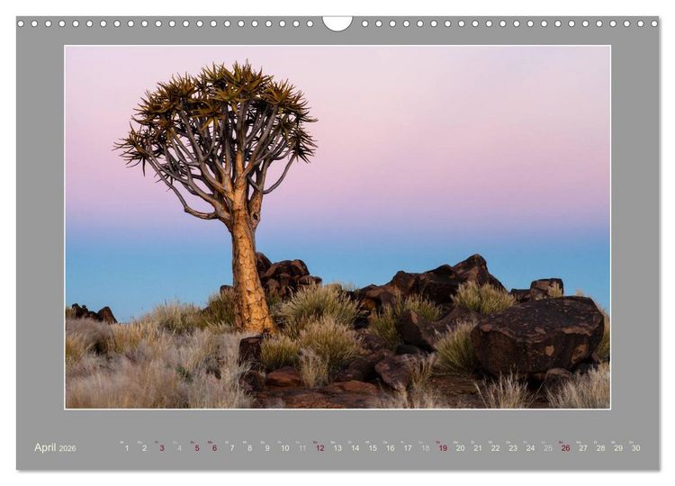 Produktbild: Namibia - Die Farben der Namib (Wandkalender 2026 DIN A3 quer), CALVENDO Monatskalender